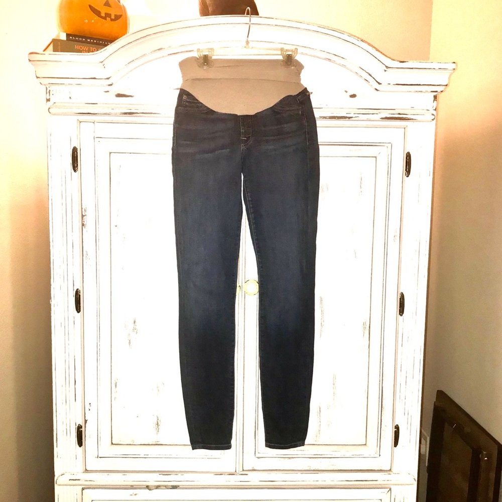 7 for all Mankind/Pea in the Pod Maternity Jeans